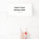 Gepersonaliseerd met uw ontwerp, logo of bericht spandoek (Insitu)