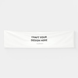 Gepersonaliseerd met uw ontwerp, logo of bericht spandoek