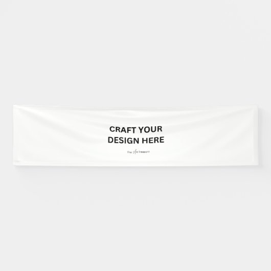 Gepersonaliseerd met uw ontwerp, logo of bericht spandoek (Horizontaal)