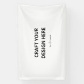 Gepersonaliseerd met uw ontwerp of binnenhuisberic spandoek (Verticaal)