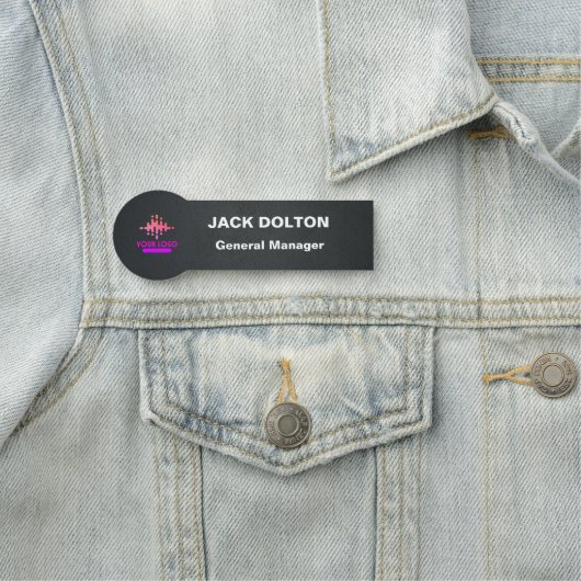 Gepersonaliseerd Metallic Naam Badge voor Personee (In situ)