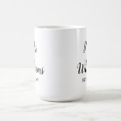 Gepersonaliseerd mevrouw Est Your Date Cadeau for Koffiemok (Center)