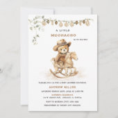 Gepersonaliseerd Mexicaans Jongen Baby shower Kaart (Voorkant)