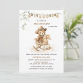 Gepersonaliseerd Mexicaans Jongen Baby shower Kaart (Staand voorkant)