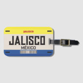 Gepersonaliseerd Mexico Jalisco City licence bord Bagagelabel (Voorkant (horizontaal))