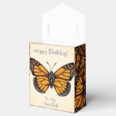 Gepersonaliseerd Migratie van monarchvlinder Bedankdoosjes (Geopend)