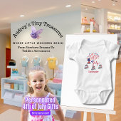 Gepersonaliseerd Mijn 1st 4th van Juli Baby Bodysu Romper