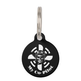 Gepersonaliseerd Mijn Co-Pilot, Schedel Pilot, Min Huisdierpenning
