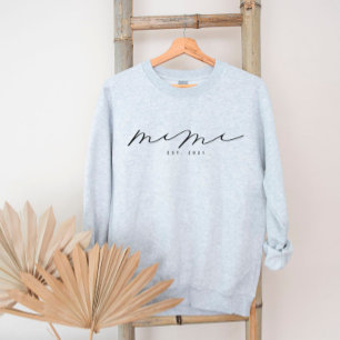 Gepersonaliseerd Mimi Grandma Sweatshirt