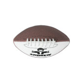 Gepersonaliseerd mini-football met aangepaste naam american football (Voorkant)