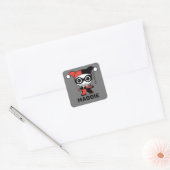 Gepersonaliseerd Mini Harley Quinn Kinderen label (Envelop)