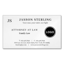 Gepersonaliseerd Minimaal met Logo Advocaat