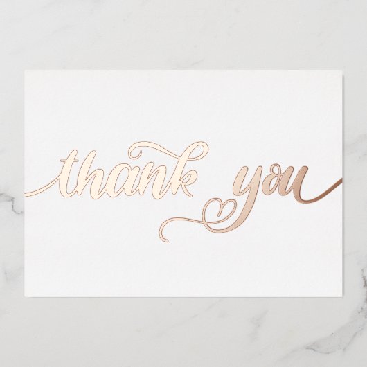 Gepersonaliseerd Minimaal modern Manuscript Wit Da Folie Feestdagenkaart (Voorkant)