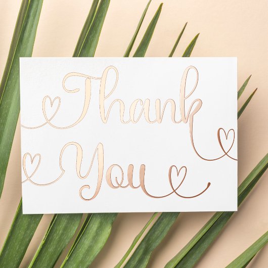 Gepersonaliseerd Minimaal modern Manuscript Wit Da Folie Feestdagenkaart