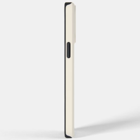 Gepersonaliseerd minimalistisch stijlvol ivoor scr Case-Mate iPhone case (Achterkant / Rechts)