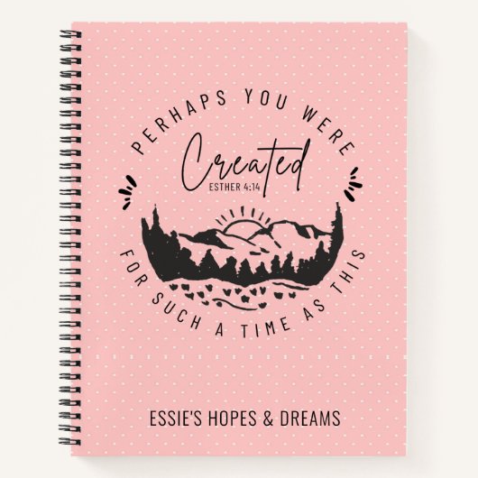 Gepersonaliseerd misschien bent u Christelijk Creë Notitieboek (Voorkant)