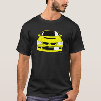 Gepersonaliseerd Mitsubishi Lancer Evo 8 Car T shi T-shirt
