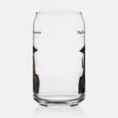 Gepersonaliseerd Modern Afstuderen Vrouw Afstudere Blikvorm Glas (Links)
