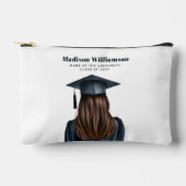 Gepersonaliseerd Modern Afstuderen Vrouw Afstudere Etui (Voorkant)