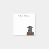 Gepersonaliseerd Modern Afstuderen Vrouw Afstudere Post-it® Notes (Voorkant)