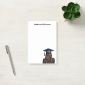Gepersonaliseerd Modern Afstuderen Vrouw Afstudere Post-it® Notes (Kantoor)