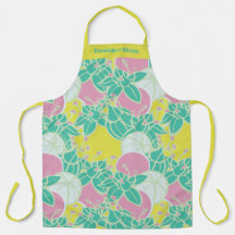 Gepersonaliseerd Modern Bud & Flower Pattern Schor