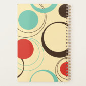Gepersonaliseerd Modern Elegant Abstract Planner (Achterkant)