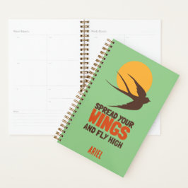 Gepersonaliseerd Modern Elegant Motivatie Planner