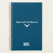 Gepersonaliseerd Modern Elegant Motivatie Planner (Voorkant)