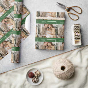 Gepersonaliseerd modern inpakpapier met foto