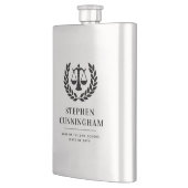 Gepersonaliseerd Modern Law School Afstuderen Flacon (Links)