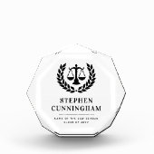 Gepersonaliseerd Modern Law School Afstuderen Fotoblokken (Voorkant)