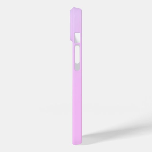 Gepersonaliseerd Modern Lila Ombre Case-Mate iPhone Case (Achterkant / Links)