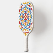 Gepersonaliseerd modern mozaïek pickleball paddle (Links)
