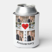 Gepersonaliseerd modern trendy Jubileum Blikjeskoeler (Blikje Voorkant)