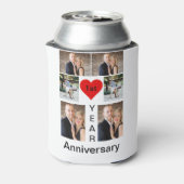 Gepersonaliseerd modern trendy Jubileum Blikjeskoeler (Blikje Achterkant)