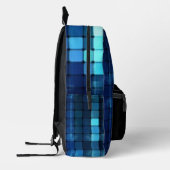 Gepersonaliseerd modern vervagingspatroon bedrukte rugzak (Links)