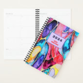 GEPERSONALISEERD MODERN WATERVERF INKTONTWERP PLANNER (Display)