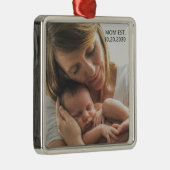 Gepersonaliseerd Moeder Opgericht Metalen Ornament (Rechts)