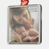 Gepersonaliseerd Moeder Opgericht Metalen Ornament (Links)