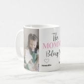 Gepersonaliseerd Moederdag cadeau | te personalise Koffiemok (Voorkant links)