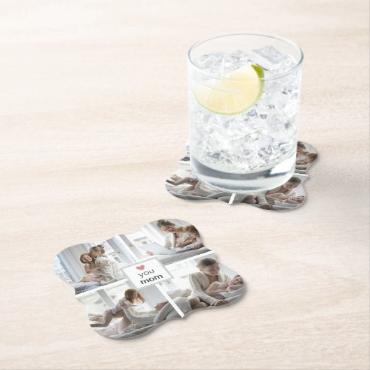 Gepersonaliseerd Moederdag-Onderzetter Kartonnen Onderzetters (Insitu)