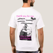 Gepersonaliseerd Moederdag T-shirt (Achterkant)