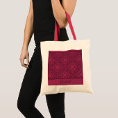 Gepersonaliseerd moeraspatroon tote bag (Voorkant (product))