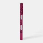 Gepersonaliseerd moerbeipatroon iPhone 16 hoesje (Rechterkant)
