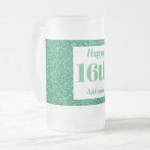 gepersonaliseerd mok cadeau voor verjaardagsglas (Voorkant links)