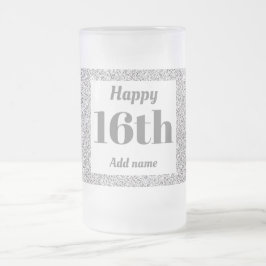 gepersonaliseerd mok cadeau voor verjaardagsglas