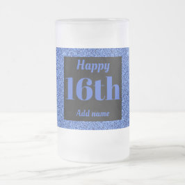 gepersonaliseerd mok cadeau voor verjaardagsglas