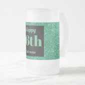  gepersonaliseerd mok cadeau voor verjaardagsglas  (Voorkant rechts)