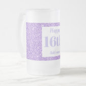  gepersonaliseerd mok cadeau voor verjaardagsglas  (Voorkant links)